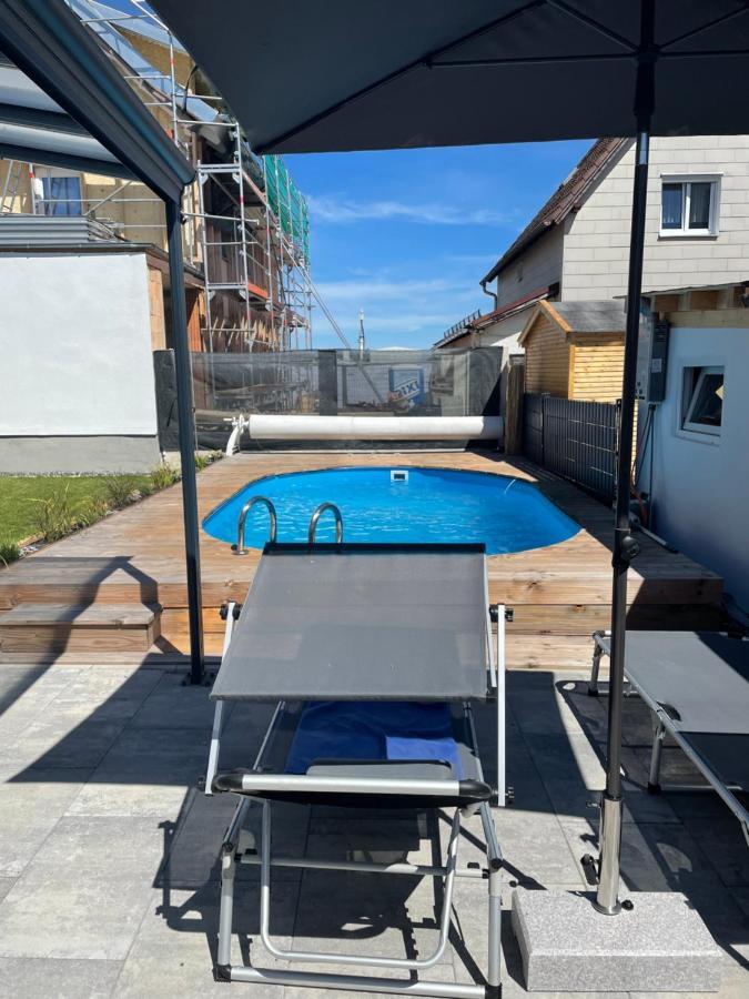 #2 Grosses Zimmer Mit Pool Und Garten เมมมิงเงน ภายนอก รูปภาพ